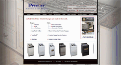 Desktop Screenshot of premierrange.com